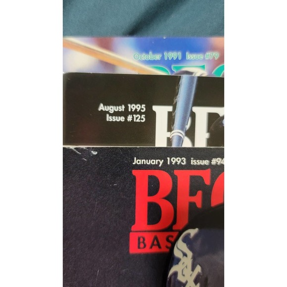 Vtg 90s Frank Thomas Beckett Baseball Magazine Bundle (3) - Picture 6 of 6